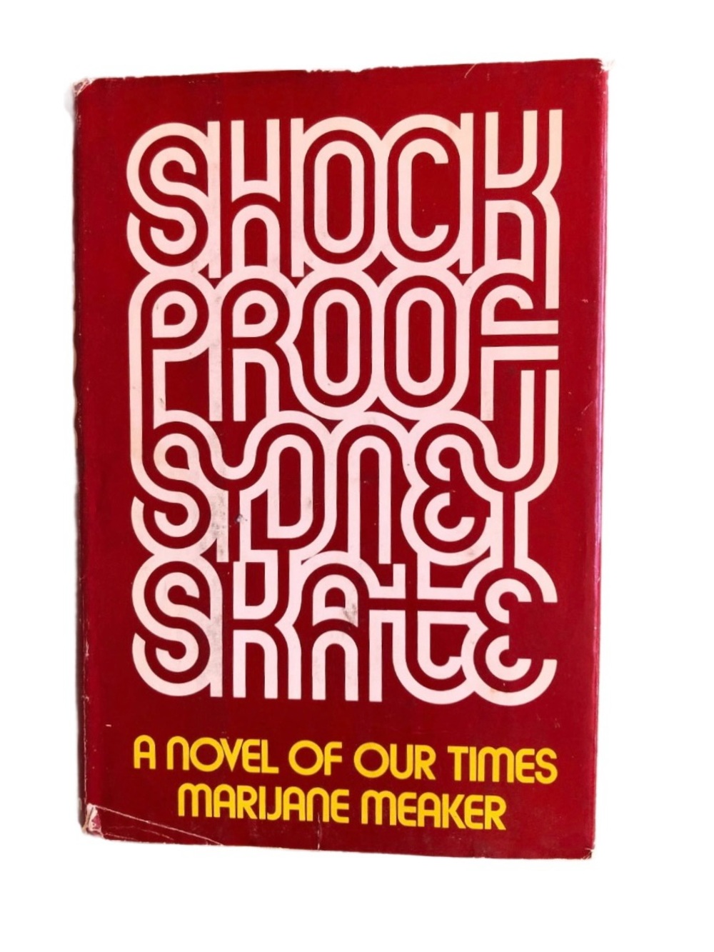 Shock Proof • Vintage by Marijane Meaker • 1972 • Hardcover W/ Dust Jacket Book